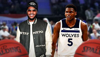 Carmelo Anthony reveals how Timberwolves' Anthony Edwards can fulfill lofty Michael Jordan comparisons