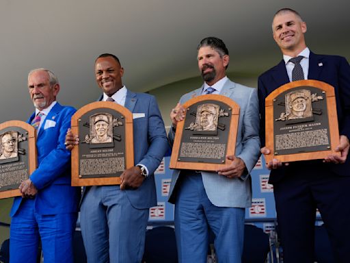 Adrian Beltre, Joe Mauer, Todd Helton, Jim Leyland officially inducted into Baseball Hall of Fame