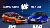 Tata Altoz Racer R1 vs Hyundai i20 N Line N6: Dimensions, Features, Specifications And Price Compared - ZigWheels