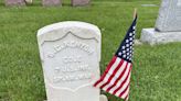 Veterans in Geneva put American flags on graves of those who served their country in the military