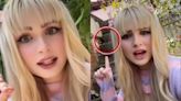 Aterrador video: una joven estaba probando un filtro de TikTok y apareció un FANTASMA