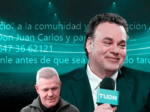 David Faitelson es criticado por indiscreto; así compartió el número telefónico de Javier Aguirre durante el México-Uruguay