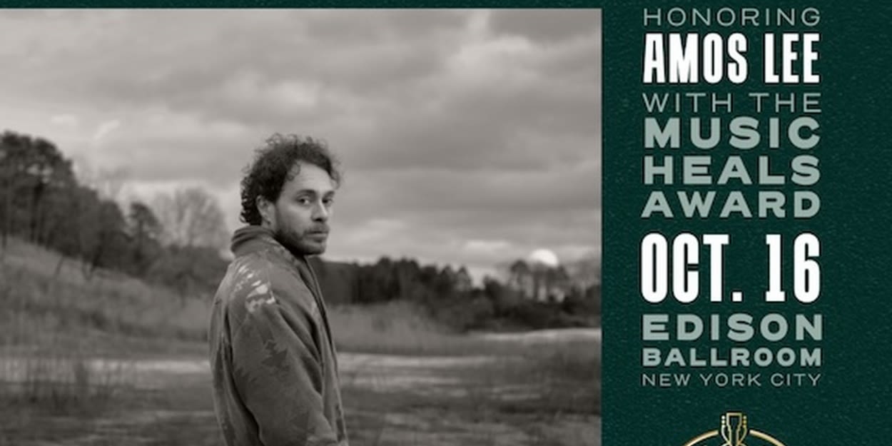 Amos Lee to be Honored and Perform at Musicians On Call 25th Anniversary