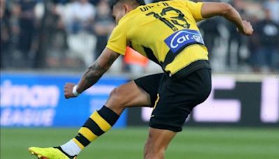 VIDEO: Orbelín Pineda se luce con tremendo golazo que pone a soñar al AEK con el título