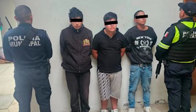 Caen tres presuntos miembros del Cártel de Sinaloa en Capulhuac, Edomex; llevaban dosis con el logo de Batman