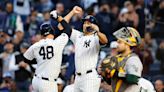 Rizzo's 2-run homer in 4-run first leads Yankees over Athletics 4-3