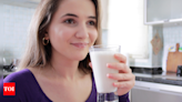 Ideal Milk Consuming Time: Is drinking milk in the morning healthier than night? | - Times of India