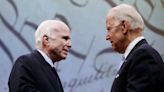 Joe Biden honors his friend John McCain with a presidential-style library