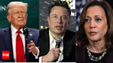 'Ahem Google!': Kamala Harris headlines in Trump searches? What Elon Musk said - Times of India