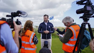 Eric Trump dismisses David Lammy’s comments on Donald as ‘dumb’