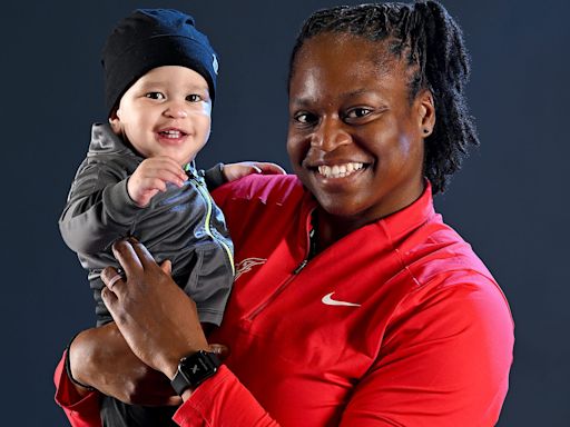 'It takes a village.' Fever assistant Karima Christmas-Kelly navigates first season with baby