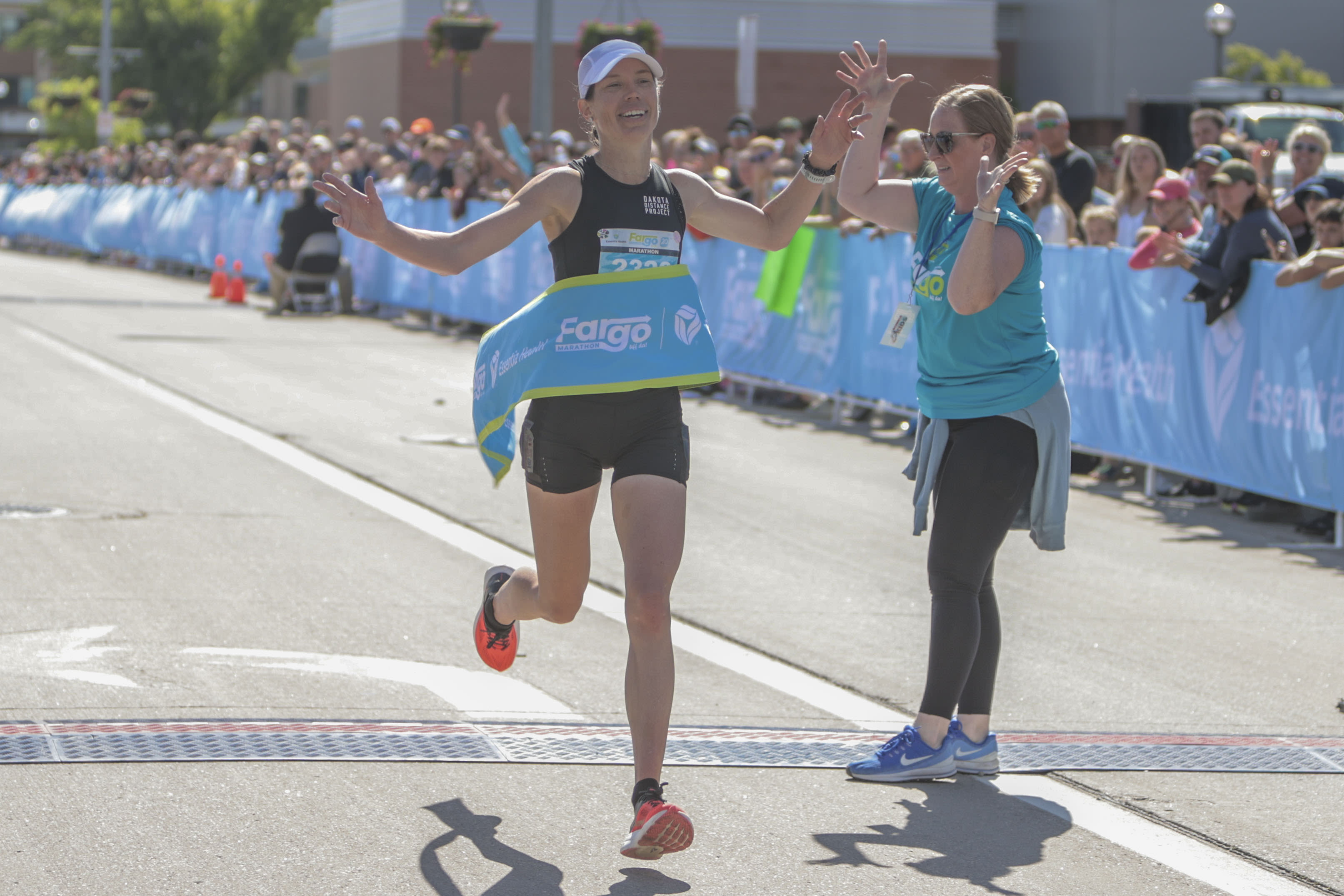 Warren, Minnesota's Amy Will pushes through for women's Fargo Marathon victory