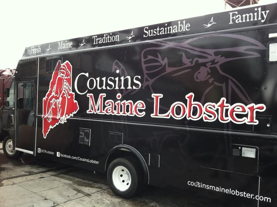 Cousins Lobster Truck: Lobsters vs Sharks