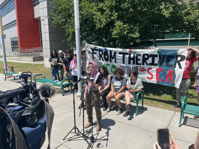 Some Tulane, Loyola students face suspension following Pro-Palestinian protest