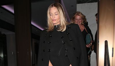 Margot Robbie Says The Mesh Flat Is Over – But Mesh Heels Are In