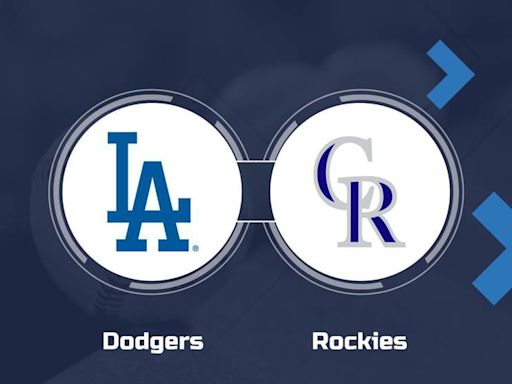 Dodgers vs. Rockies Prediction & Game Info - June 2