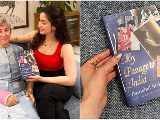 Sara Tendulkar promotes grandmother’s book My Passage to India: 'She moved from London to India for love'