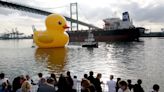 Back in 2016: World's Largest Rubber Duck bound for Tall Ships Erie