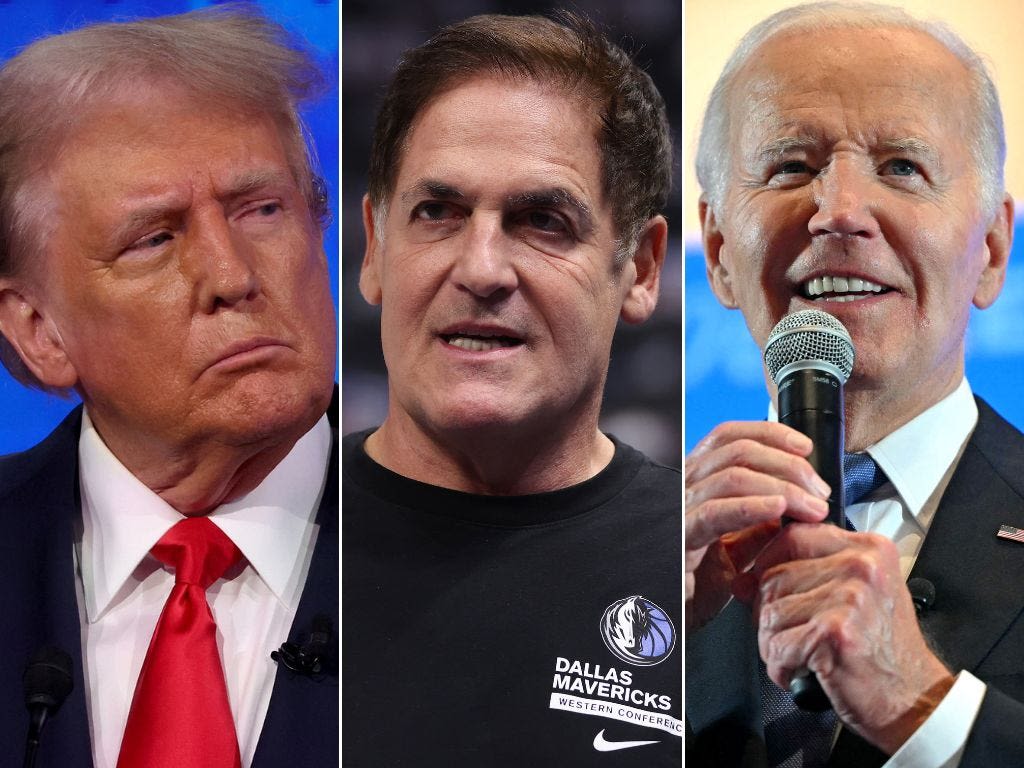 Mark Cuban's still betting on Biden after that disastrous debate