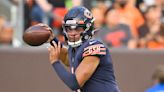 Fields throws 3 TD passes in half, Bears edge Browns 21-20