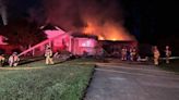 Three firefighters are recovering after brick wall collapsed on top of them in Virginia Beach