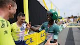 Biniam Girmay celebrates breakthrough green jersey success at Tour de France