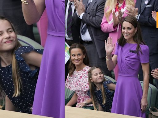 The way Charlotte looks at her mother: Netizens get impressed as Kate Middleton gets standing ovation at Wimbledon | Today News