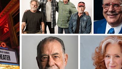 Grateful Dead, Francis Ford Coppola, Bonnie Raitt on 2024 Kennedy Center Honors list