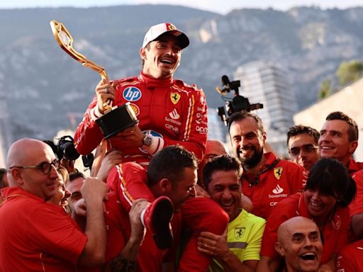 El piloto de Ferrari Charles Leclerc se convirtió en el primer local en ganar el Gran Premio de Mónaco - El Diario NY