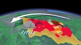 The Prairies will see plenty of rain and gusty winds from vigorous storm