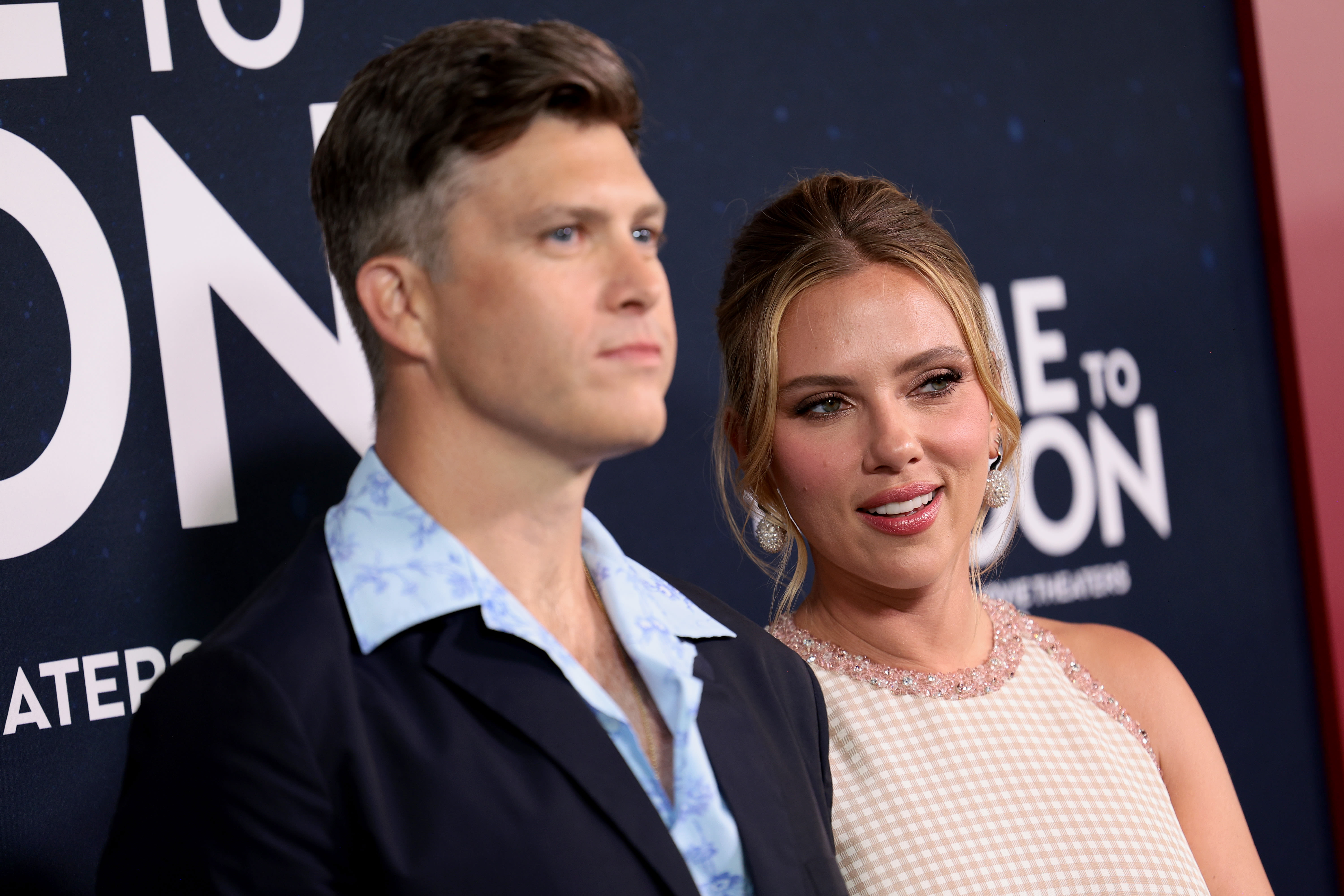 Colin Jost Knows ‘Popping Up’ in Wife Scarlett Johansson’s Movies ‘Isn’t a Good Look for Him’