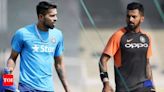 Hardik Pandya likely to lead India in T20I series against Sri Lanka; KL Rahul to captain in ODIs: Sources | Cricket News - Times of India