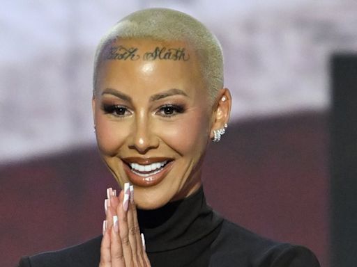 True meaning behind Amber Rose's forehead tattoo revealed