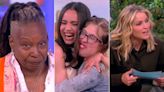 Whoopi Goldberg cried on 'The View' as Sofia Carson surprised cancer patient