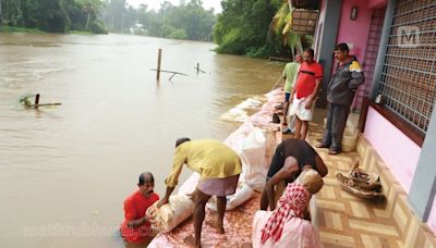 Meenachil River and tributaries overflowing: Rain inundates homes and fields in Kottayam