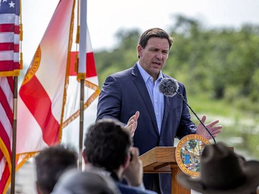 On climate, DeSantis is full of contradictions