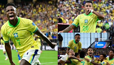 Brazil player ratings vs Paraguay: Vinicius Jr. finds his Samba as Selecao earn first win at Copa America against La Albirroja | Goal.com