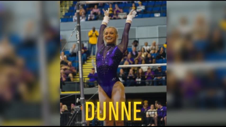 Olivia Dunne says she'll return to LSU for another year with national champion gymnastics team