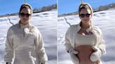 Pregnant Nicole Martin of “RHOM” Shows Off Baby Bump on Aspen Trip: ‘Bumping into 2024’