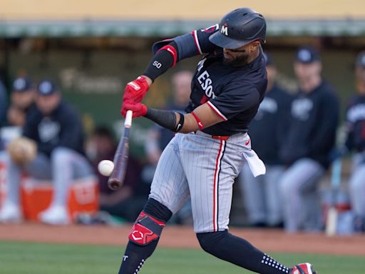 Minnesota Twins' Player Goes Viral After Falling Down During Swing-and-Miss