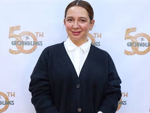 Maya Rudolph chimes in on the 'nepo baby' conversation revealing her famous parents - songwriter Richard Rudolph and singer Minnie Ripperton - didn't help her comedy career