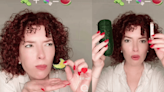 Viral: Influencer descubre que el pepino con azúcar sabe a sandía (VIDEO)