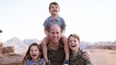 Prince William Marks Father's Day by Sharing New Photo With Children Charlotte, George and Louis
