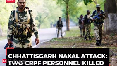 Chhattisgarh: 2 CRPF soldiers killed in Sukma IED blast; CM Sai condemns cowardly act of Naxalites