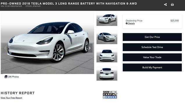 You Can Already Buy A Tesla For $25,000, They're Just Used