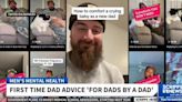 'First Time Dad' A.J. Allen uses Tiktok to offer parenting advice and guidance for new fathers