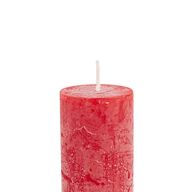 Pillar candles are cylindrical in shape and come in various sizes. They are made of solid wax and can be unscented or scented. Pillar candles are popular for their long burn time and decorative appeal.