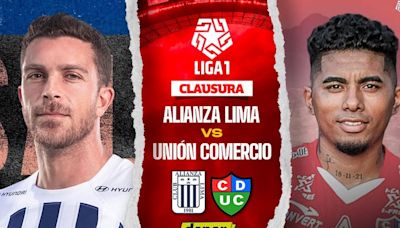 Alianza Lima vs Unión Comercio EN VIVO: ver hoy vía L1 MAX por Torneo Clausura 2024