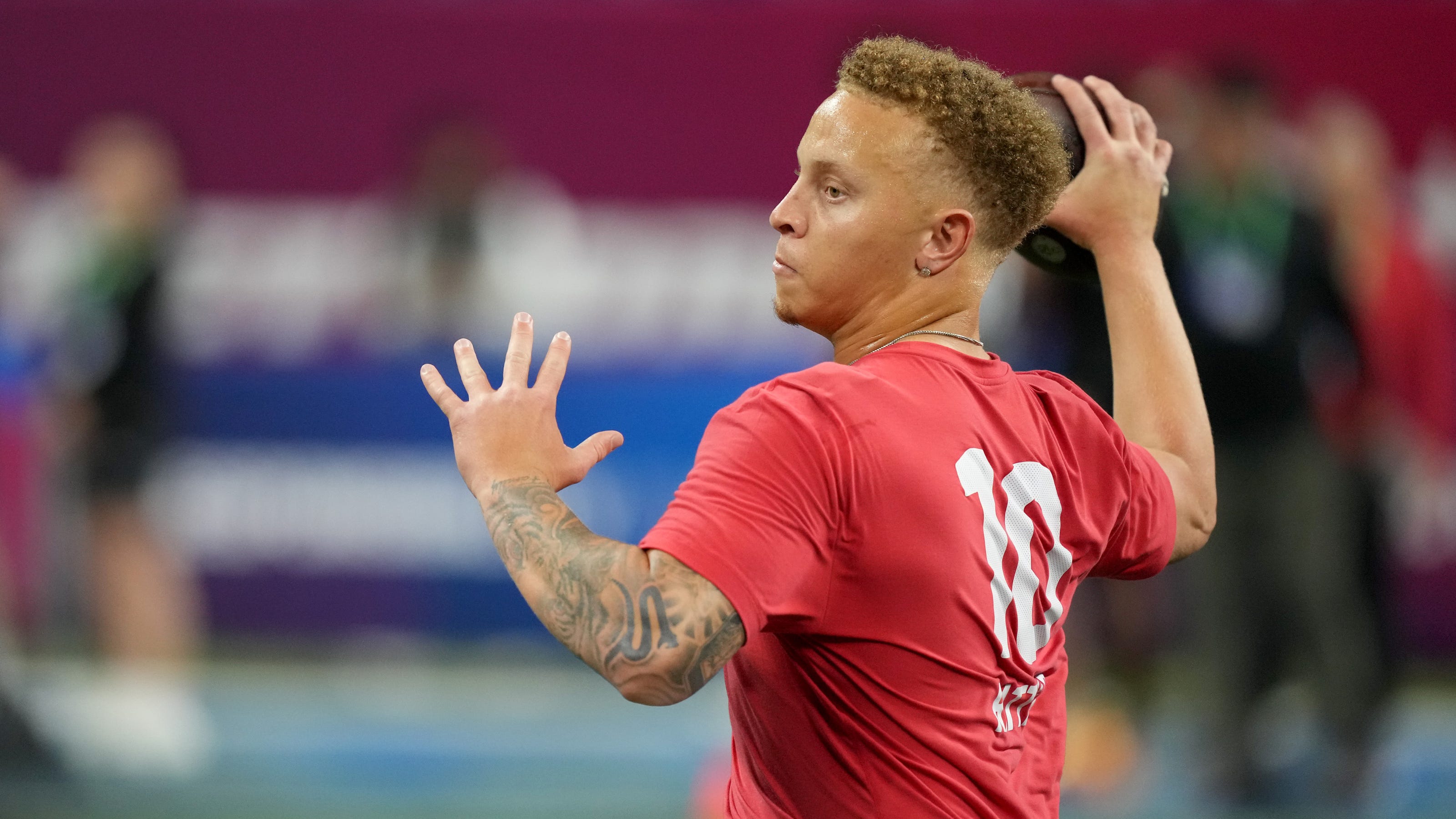 South Carolina's Spencer Rattler waiting after 6 QBs picked in 2024 NFL draft first round