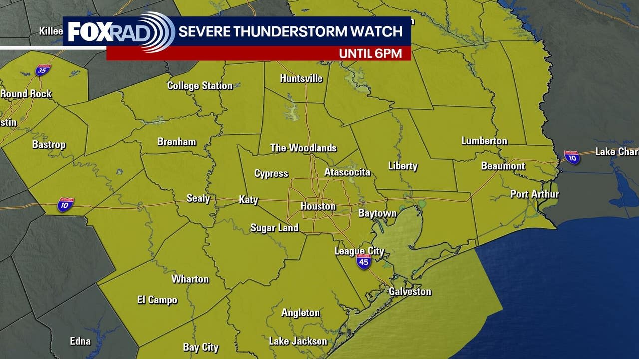 Houston weather: Severe thunderstorm watch canceled for Houston-area